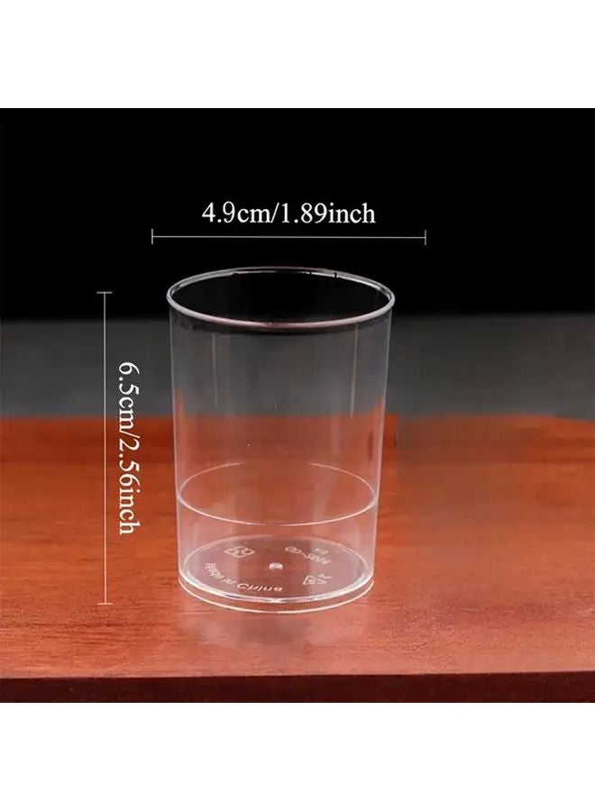 40pcs Clear Heavy Duty Leakproof Dessert Cups Stackable Jars for Cheesecake Pudding - Image 3